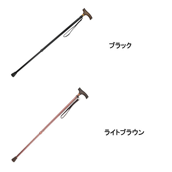 アルミ軽量伸縮ステッキ スリム19mmタイプ 0401-SS8812 0401-SS8811 インターリンクス (ステッキ 杖 歩行補助) 介護用品