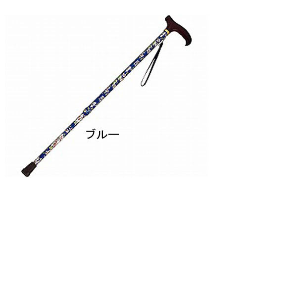 杖 ステッキ おしゃれ 伸縮ステッキ(花柄)46-F1 46-F2 46-F4 島製作所 (伸縮杖 つえ 歩行補助 軽量) 介護用品