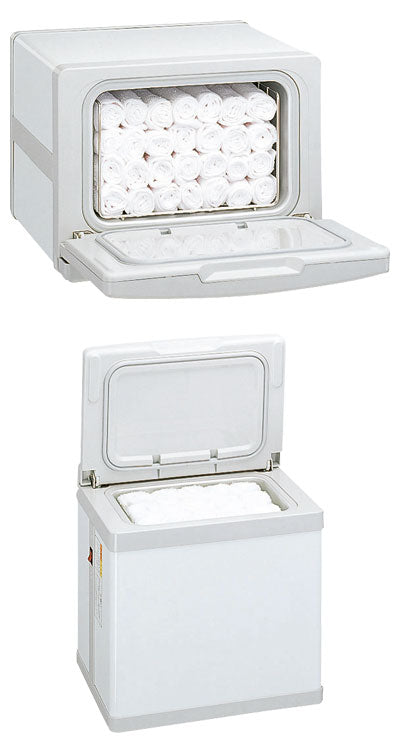 (代引き不可) ホットキャビ HC-6 おしぼり約32本用 ホワイト タイジ (介護 おしぼり タオル 電気 蒸し器) 介護用品