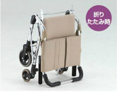 (代引き不可)松永製作所 介助用 コンパクト車いす MV-2(介助式車椅子 超コンパクト 超軽量 折りたたみ) 介護用品【532P16Jul16】