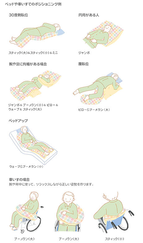 (代引き不可) アルファプラ ウェルピー メッシュ ブーメラン 小 PC-WM-B2 タイカ (褥瘡予防 床ずれ予防クッション ポジショニング クッション)介護用品
