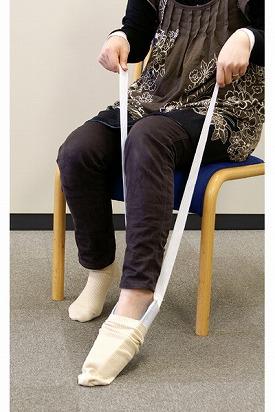 ソックスエイド(先割れタイプ) L32720 アビリティーズ・ケアネット (介護 靴下 ソックスエイド) 介護用品