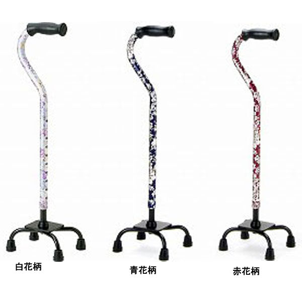 杖 ステッキ おしゃれ アルミ製4点支柱杖 50シリーズ OT-500 OT-501 OT-502 マキテック(多点杖 杖 4点 杖 ステッキ 介護)介護用品