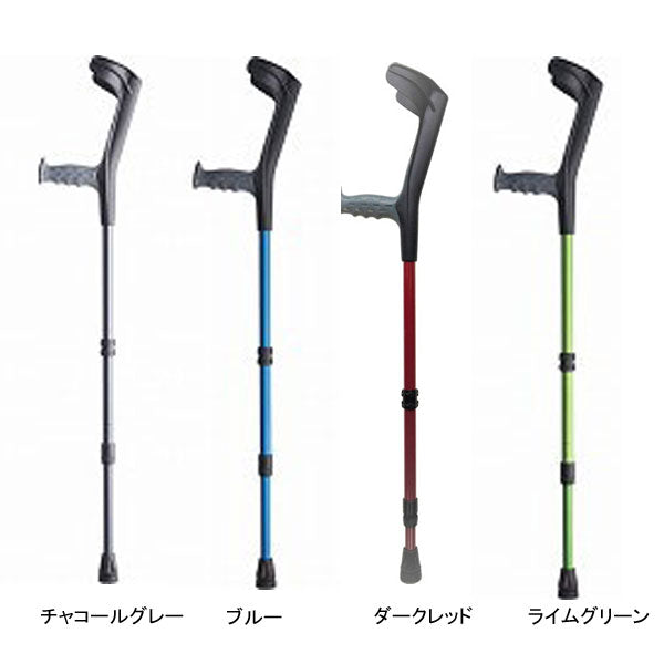 (メーカー欠品中、納期未定) 杖 ステッキ 松葉杖 伸縮 シンプル おしゃれ OPOレギュラークラッチ 1本 21-2 プロト・ワン 松葉杖 つえ 歩行補助 介護用品