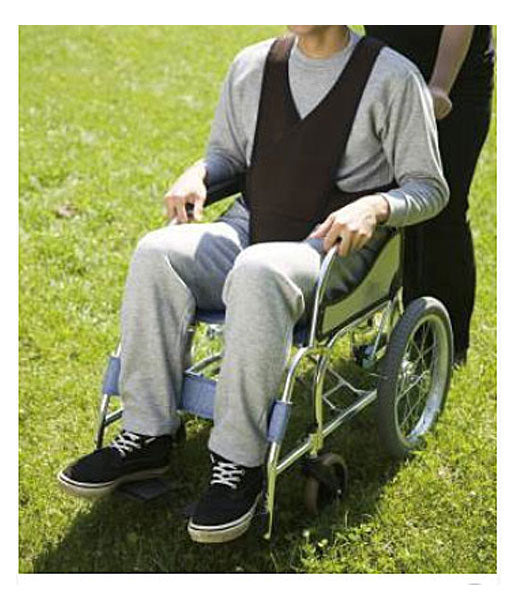 車椅子ベルト 4010 M L 特殊衣料 (車いす用品 メッシュ 座位保持 ポケット) 介護用品