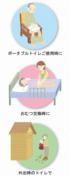 トイレペーパー 60012 1セット 総合サービス 介護用品