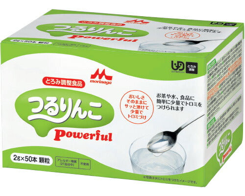 介護食品 とろみ調整 個包装 嚥下補助 クリニコ つるりんこ パワフル 0643923 2g×50本 介護用品