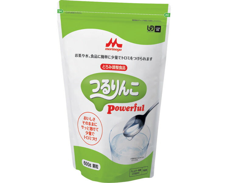 介護食品 とろみ調整 嚥下補助 クリニコ つるりんこ パワフル 0643924 600g 介護用品