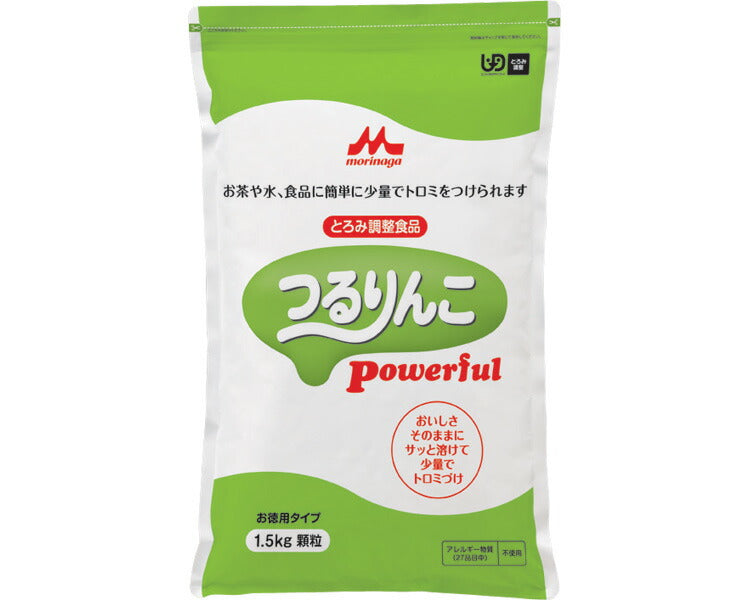 介護食品 とろみ調整 嚥下補助 クリニコ つるりんこ パワフル 0644484 1.5kg 介護用品
