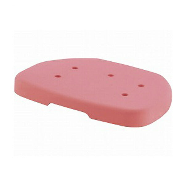 (代引き不可) 折りたたみシャワーチェアM型用 ソフト座面 00193 ピンク リッチェル (シャワーチェア 座面) 介護用品