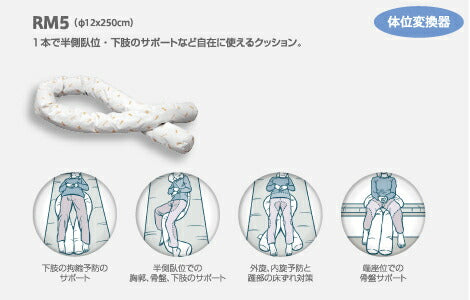 (代引き不可) ケープ ロンボポジショニングクッション RM5 体位変換器 (ベッド関連 床ずれ予防 体位変換) 介護用品
