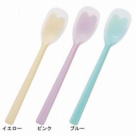 口あたりやさしいスプーン 一体型・ラージ KU-05 岡部洋食器製作所 (介護 食器 シリコンゴム) 介護用品 - 介護用品専門店 eかいごナビ