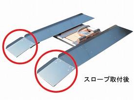 ヘルスアシストHA-4J用 段差解消スロープ 2枚組 HA-4EXS グループアシスト 介護用品