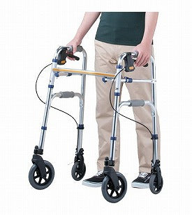イーストアイ セーフティーアーム Vタイプウォーカー ミニタイプ SAVS (ハンドルブレーキタイプ 歩行器) 介護用品