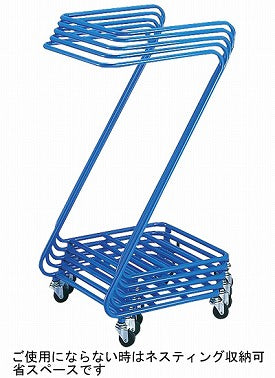 (代引き不可)Z型ランドリーカート SH-29E 金沢車輌 介護用品