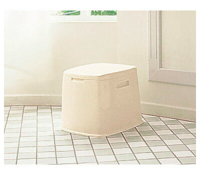 ポータブルトイレ S型 新輝合成 (樹脂 専用バケツ) 介護用品