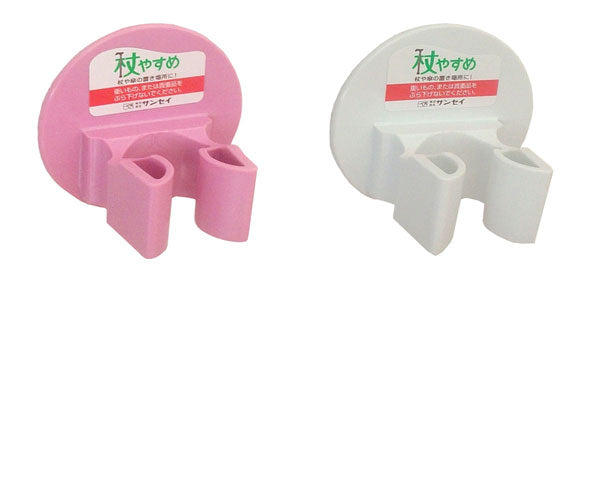 杖 ステッキ おしゃれ 杖やすめ L型 tue-L サンセイ (杖置き 杖ホルダー 便利用品)介護用品