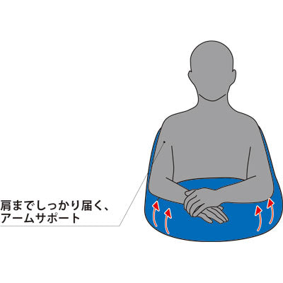USAKOシリーズ ユークッション M アイ・ソネックス (上肢 アーム サポート) 介護用品