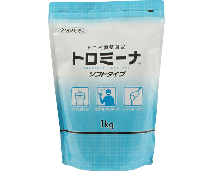 介護食品 とろみ調整 嚥下補助 トロミーナ ソフトタイプ 1kg ウエルハーモニー 介護用品