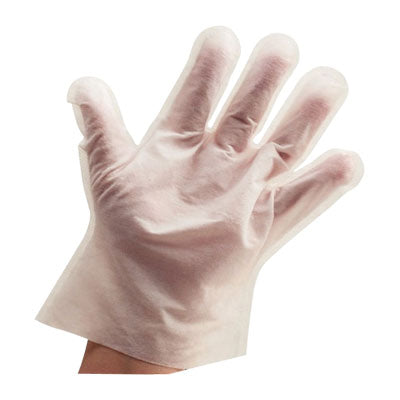 シャンプー手袋 10枚入 本田洋行 (手袋 ウェットタオル ノンアルコール) 介護用品