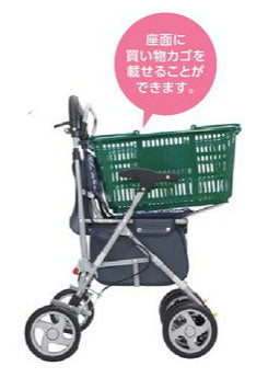 シルバーカー シニア 散歩 おしゃれ パレード 島製作所 (手押し車 折りたたみ 介護 シルバー カー) 介護用品 軽量 座れる コンパクト 歩行補助 買い物 ショッピングカー 老人車 手押し車 介護 人気 送料無料 高齢者 ギフト 敬老の日