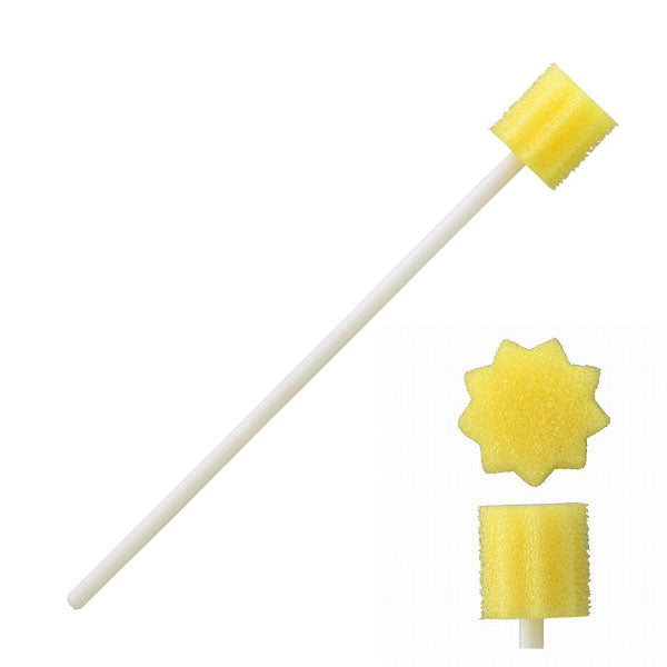 ケアハート 口腔専科 お口キレイスポンジ星形N 12本入 玉川衛材 (口腔ケア) 介護用品