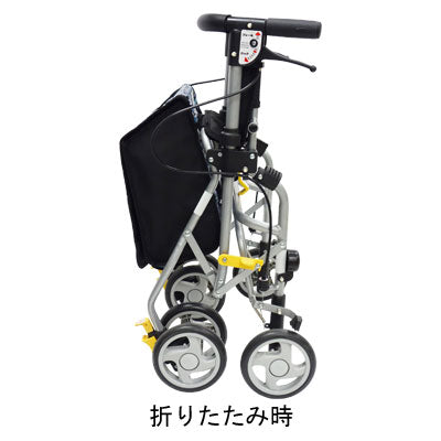シンフォニーSPスリム 島製作所 (歩行器 歩行補助 折りたたみ コンパクト 小回り) 介護用品