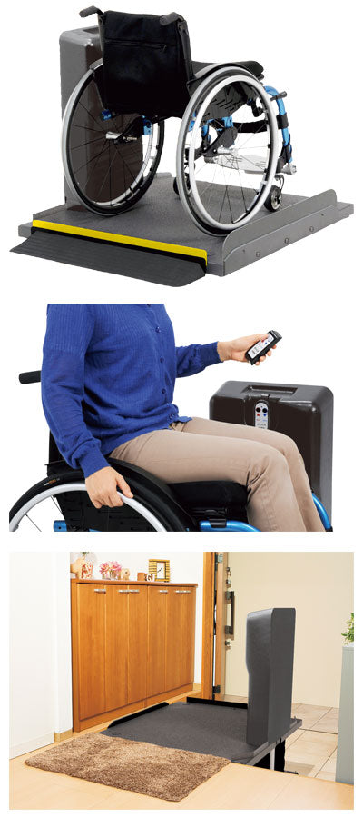 (代引き不可) リーチ レギュラータイプ(電動式)MREAD モルテン (車いす用段差解消機 車いす用昇降機)(時間帯指定不可) 介護用品