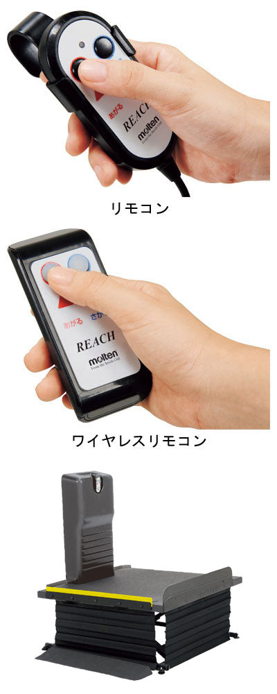 (代引き不可) リーチ レギュラータイプ(電動式)MREAD モルテン (車いす用段差解消機 車いす用昇降機)(時間帯指定不可) 介護用品