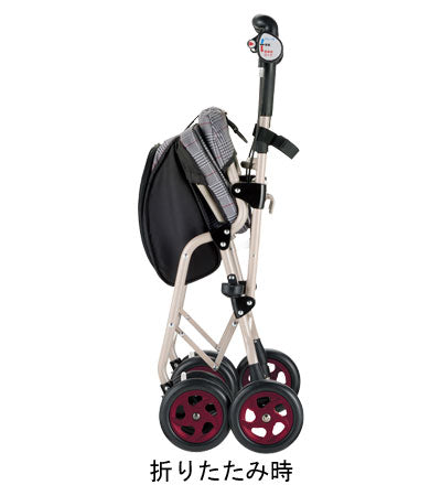 シルバーカー アルキュート CP-G 44194 44195 リッチェル 手押し車 折りたたみ 介護 ショッピングカート 介護用品 母の日 敬老の日 ギフト プレゼント