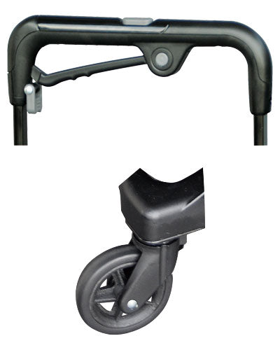 シルバーカー おしゃれ 散歩 シニア アイカートフリー No.835 右手用 須恵廣工業 (カート) 介護用品 軽量 コンパクト 歩行補助 買い物 ショッピングカー 老人車 手押し車 介護 人気 送料無料 高齢者 ギフ