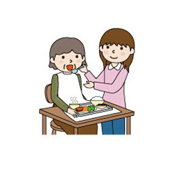 食事用エプロン ホワイト SUN71 50枚入 サンフラワー (介護 エプロン 食事用エプロン) 介護用品