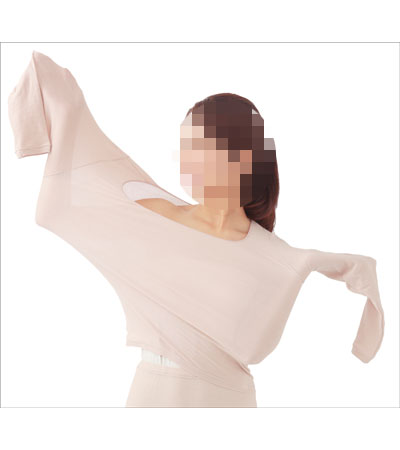 ふんわり着脱なめらかインナー 8分袖 婦人用 83400112 ラック産業 (介護 肌着 女性用) 介護用品