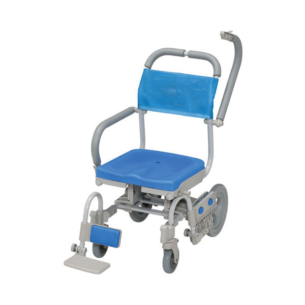 (法人様限定 代引き不可) シャワーラクV SWR141 穴無しシート ウチヱ (お風呂 椅子 浴用 シャワーキャリー 背付き 介護 椅子) 介護用品