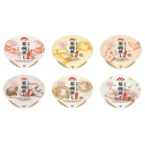 介護食 茶わん蒸し 和風だし香る 茶碗蒸し 6種6個セット レトルト ムース食 嚥下食 ペースト食