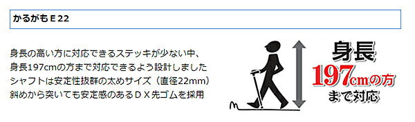 かるがも E22 伸縮 WB5127 WB5128 WB5129 フジホーム (ステッキ つえ 杖 歩行補助) 介護用品