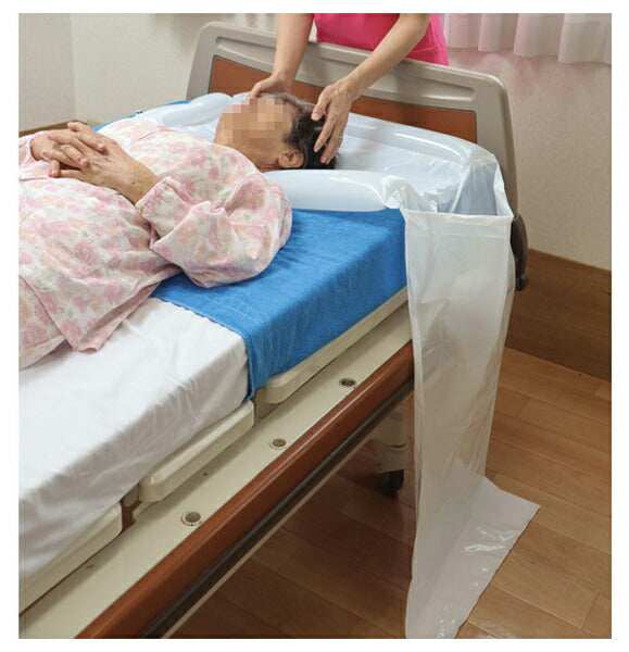 使い捨て洗髪用具 パパットケリー WCR-A001 1枚入 ワノケア (介護 洗髪 シャンプー) 介護用品