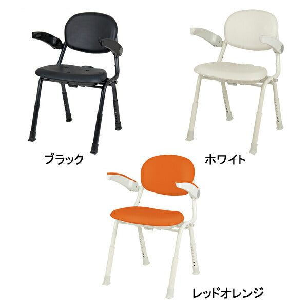 ユニプラス コンパクトシャワーチェア BSU12 幸和製作所 (入浴用品 お風呂用いす 入浴用椅子) 介護用品