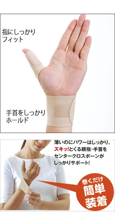 お医者さんの手首サポーターFit AP-4347 アルファックス (介護 サポーター) 介護用品