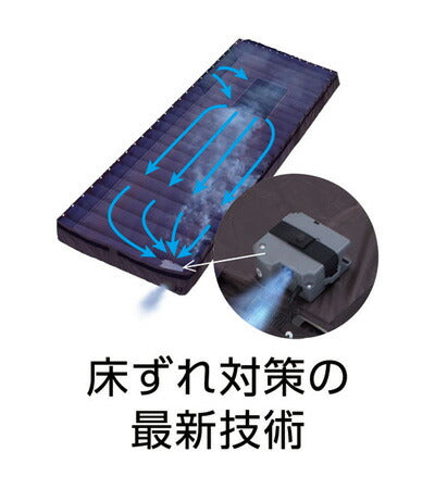 (代引き不可) マイクロクライメイト ビッグセル アイズ 900 CR-753 幅90cm ケープ (エアマットレス 体圧分散 マット 床ずれ予防) 介護用品