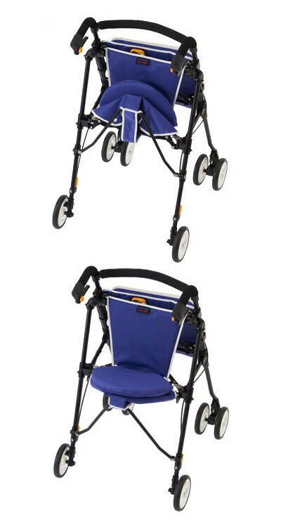 ヘルシーワンキャンシット・ヌーボー ヴァイオレット ウィズワン 介護 シルバーカー サポート 介護用品