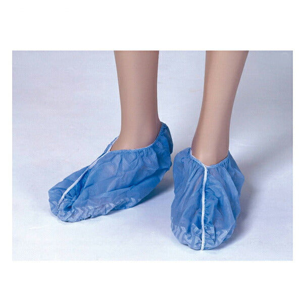 使い捨て 感染対策商品 施設 病院 衛生 予防 サージシューズカバー 076200 100枚入 竹虎 ヒューマンケア事業部 介護用品