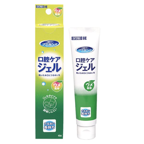 マウスピュア 口腔ケアジェル 039-102211-00 90g ウメ風味 川本産業 (口腔ケア 歯磨き 介護) 介護用品