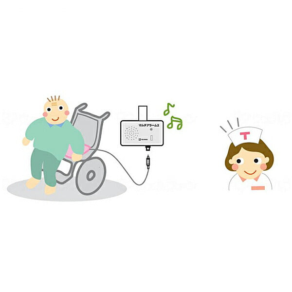 (代引き不可) (施設・法人様送り限定) 座コール・メロディタイプ ZC-2 テクノスジャパン (介護 車いす マットセンサー) 介護用品