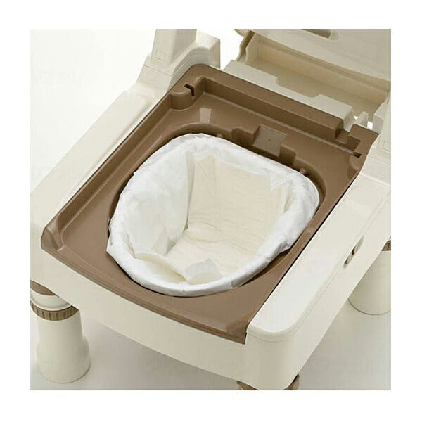 ラクリーンバッグ楽とじ 140039 30枚 リッチェル (介護 ポータブルトイレ トイレ 用品) 介護用品