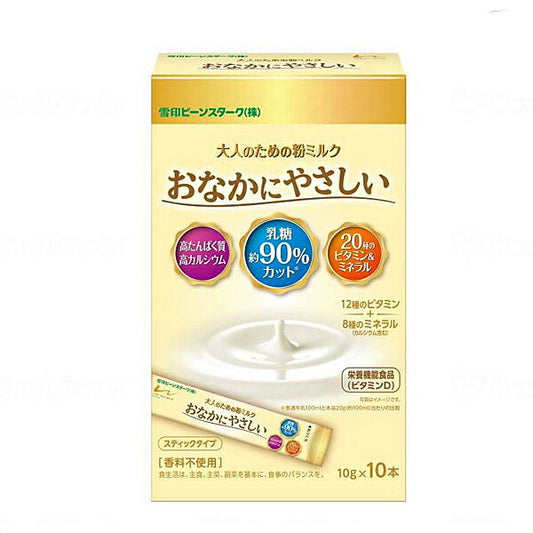 介護食品 介護食 栄養補助 大人のための粉ミルク おなかにやさしいスティック K11L　10ｇＸ10本 雪印ビーンスターク 介護用品