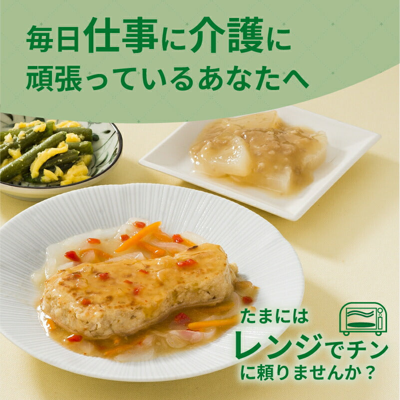 介護食 やわらかおかずセット  冷凍 冷凍おかず やわらか（代引き不可） HGセット 8種類×5袋 日東ベスト 冷凍食 おかず 軟菜食 介護用品 ホスピタグルメセット