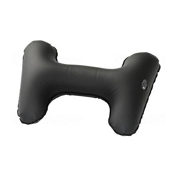 腰サポートクッション ブラック カバー付 ヨック ( 空気のクッション 車いすクッション チェアクッション 背もたれ 背クッション バッククッション ) 介護用品