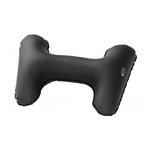 腰サポートクッション ブラック カバー付 ヨック ( 空気のクッション 車いすクッション チェアクッション 背もたれ 背クッション バッククッション ) 介護用品