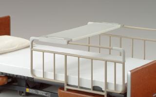 (代引き不可・個人宅限定) パラマウント オーバーテーブル KQ-060M  83cm幅用 (介護ベッド ベッド オーバー テーブル) (日・祝日配達不可 時間指定不可) 介護用品